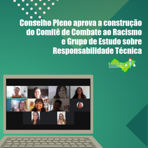 Conselho Pleno aprova a construção do Comitê de Combate ao Racismo e Grupo de Estudo sobre Responsabilidade Técnica