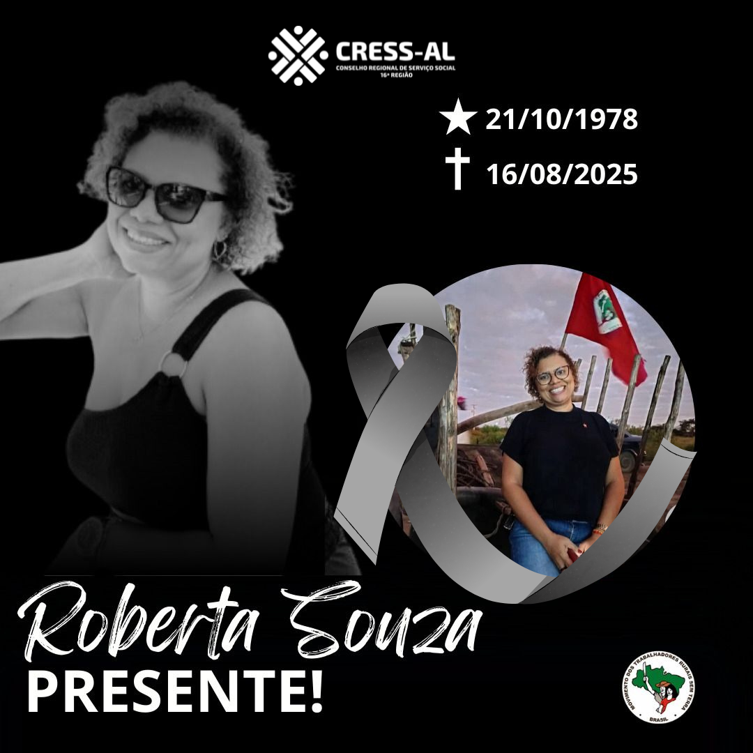 Nota de Pesar e Despedida: Roberta Souza