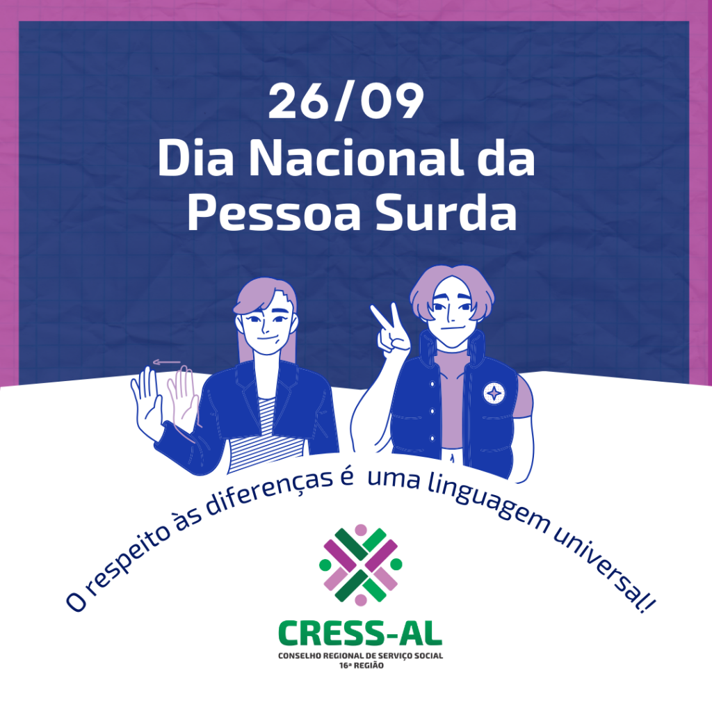 Cress - 26/09 - Dia Nacional da Pessoa Surda, momento de reflexão sobre ...