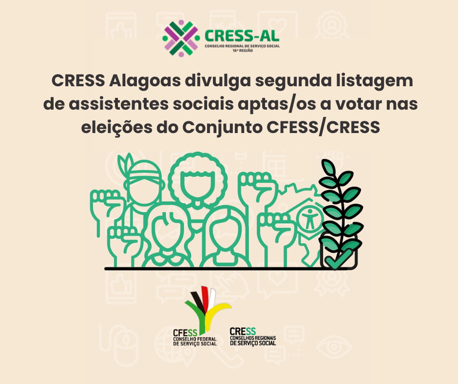 Eleições conjunto CFESS/CRESS 2026–2029