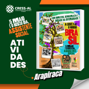 Dia da/do Assistente Social 2026: CRESS-AL promove programação especial em Arapiraca